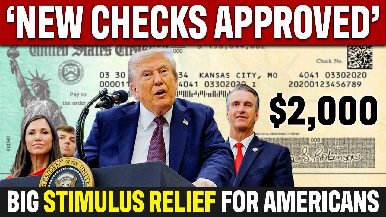 New Stimulus Checks of up to $2,000
